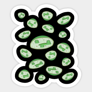 Chloroplast collage Sticker